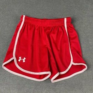 Under Armour Women's Vibrant Red Athletic Shorts
